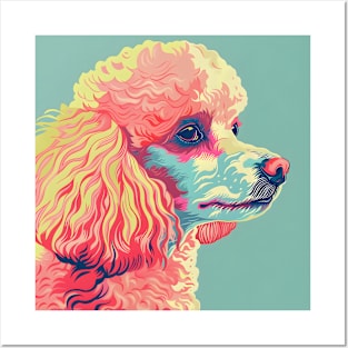 Poodle in 80's Posters and Art